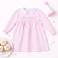 Birthday Classics Smocked Long Sleeve Dress - Pink - Magnolia BabyDress