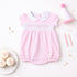 Birthday Classics Smocked Short Sleeve Bubble - Pink - Magnolia BabyBubble