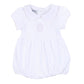 Blessed Embroidered Collared Bubble - Pink - Magnolia Baby Girl
