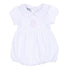 Blessed Embroidered Collared Bubble - Pink - Magnolia Baby Girl