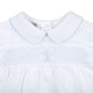 Blessed Smocked Long Sleeve Gown - Blue - Magnolia Baby Unisex