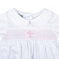 Blessed Smocked Long Sleeve Gown - Pink - Magnolia Baby Girl
