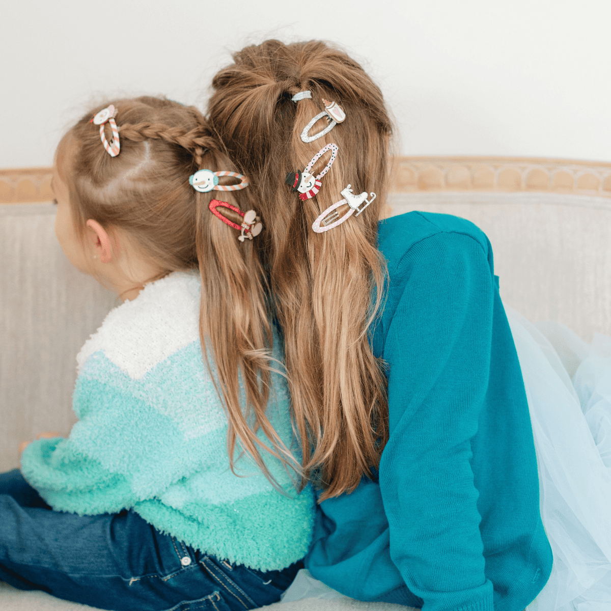 Jollity & Co. + Daydream Society_Blizzard Buddies Snowman Hair Clip - Set of 4_2