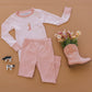 Boots and Blooms Long Pajamas - Pink - Luna and ArloLong Pajamas