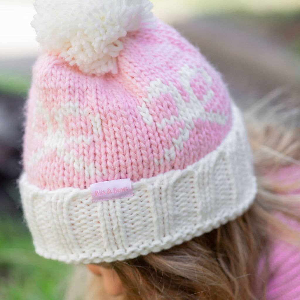 Bows Bobble Hat - Magnolia BabyWinter Hat