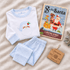Magnolia Baby_Boy Christmas Pajamas Gift Set - Sweet St. Nick_1