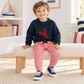 Magnolia Baby_Boy Playwear Set - Lobster Sweater & Red Stripe Joggers_2