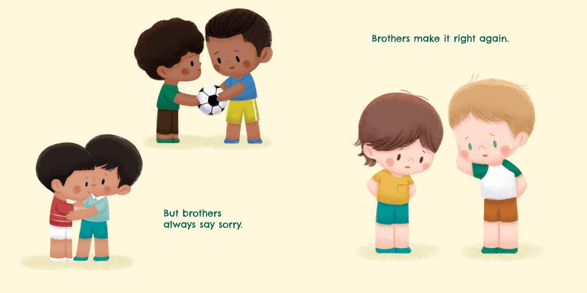 Brothers Are Brothers Forever Board Book - Magnolia BabyBook