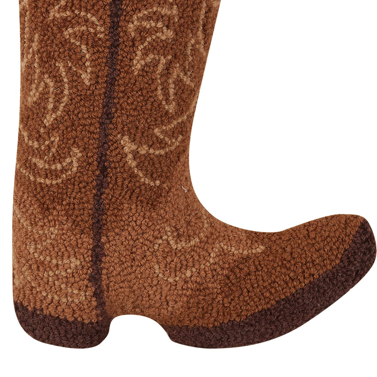 Brown Cowboy Boot Hook Pillow - Magnolia BabyPillow