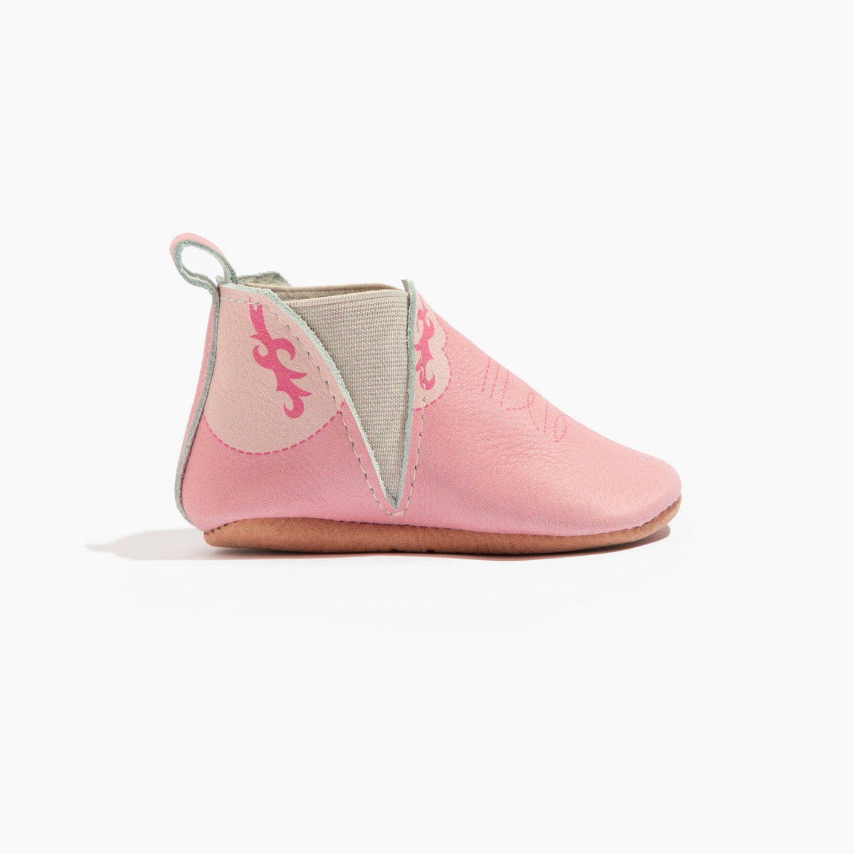 Bubblegum Pink Cowgirl Boots - Magnolia Babyshoes