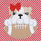 Magnolia Baby_Bulldog Pride Applique Ruffle Diaper Cover Set_5