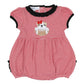 Magnolia Baby_Bulldog Pride Applique Ruffle Short Sleeve Bubble_3