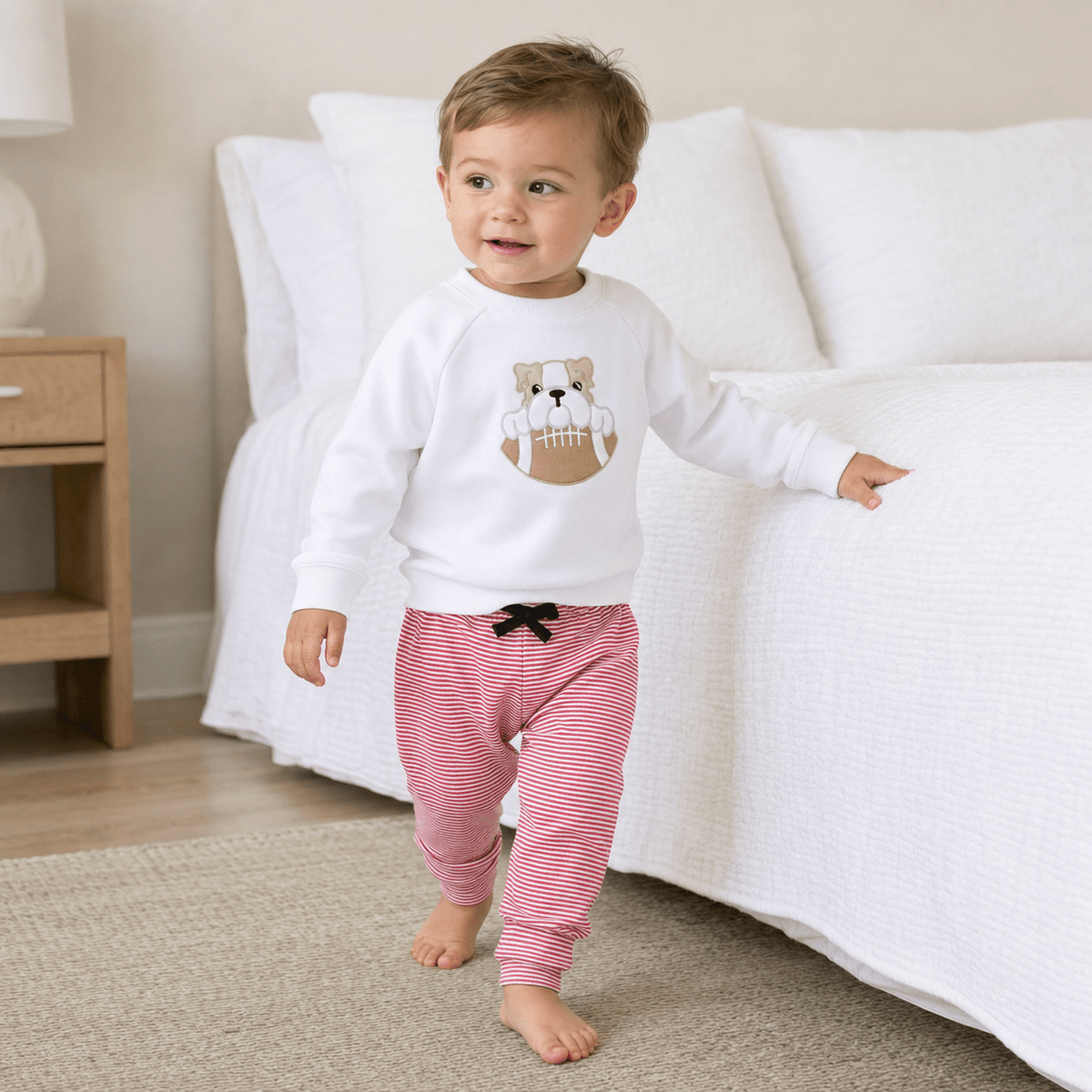Magnolia Baby_Bulldog Pride Boy Applique Sweatshirt_1