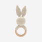 Bunny Teether Rattle - Cream - Magnolia Baby