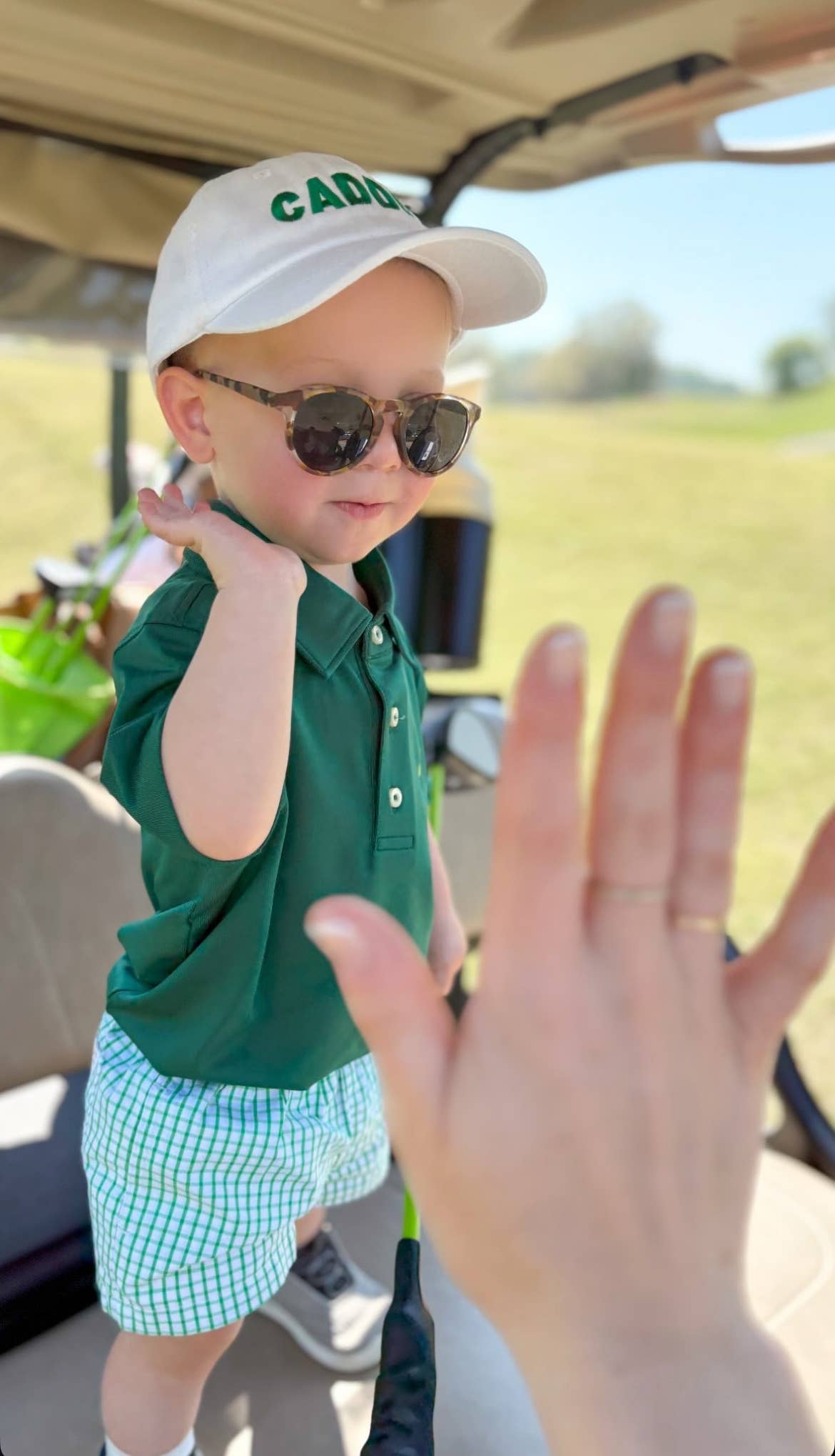 Caddie Baseball Hat - Magnolia BabyHat
