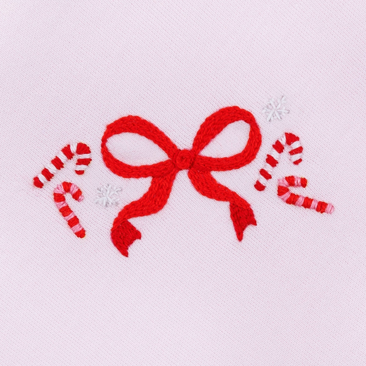 Candy Cane Lane Embroidered Ruffle Converter - Magnolia BabyConverter Gown