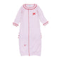 Candy Cane Lane Embroidered Ruffle Converter - Magnolia BabyConverter Gown