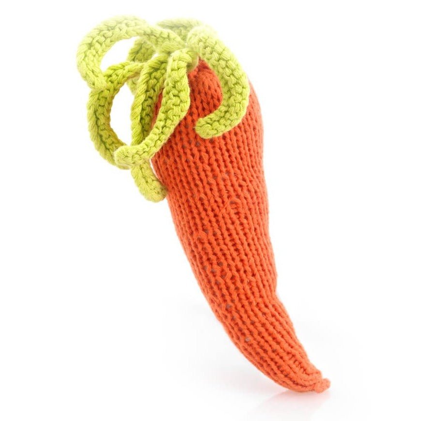 Carrot Toy - Magnolia BabyRattle