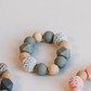 Chewable Teething Ring - Sage Green - Magnolia BabyTeether