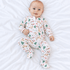 Magnolia Baby_Christmas in the City Print Zip Footie_1