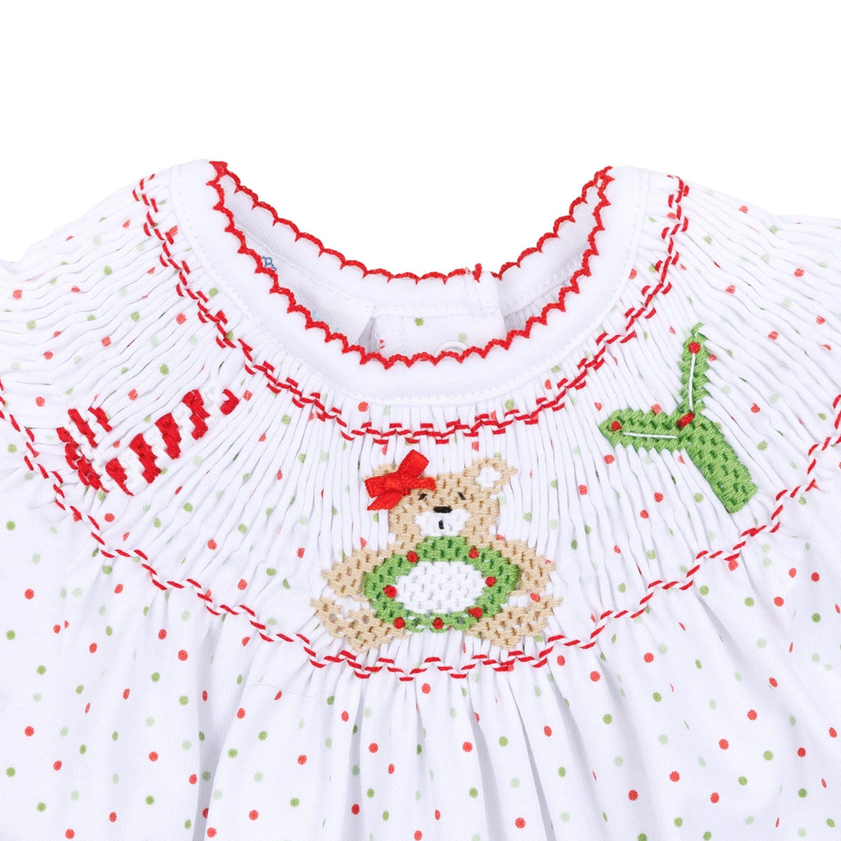 Christmas Joy Classics Bishop Flutters Bubble - Red Girl - Magnolia BabyBubble