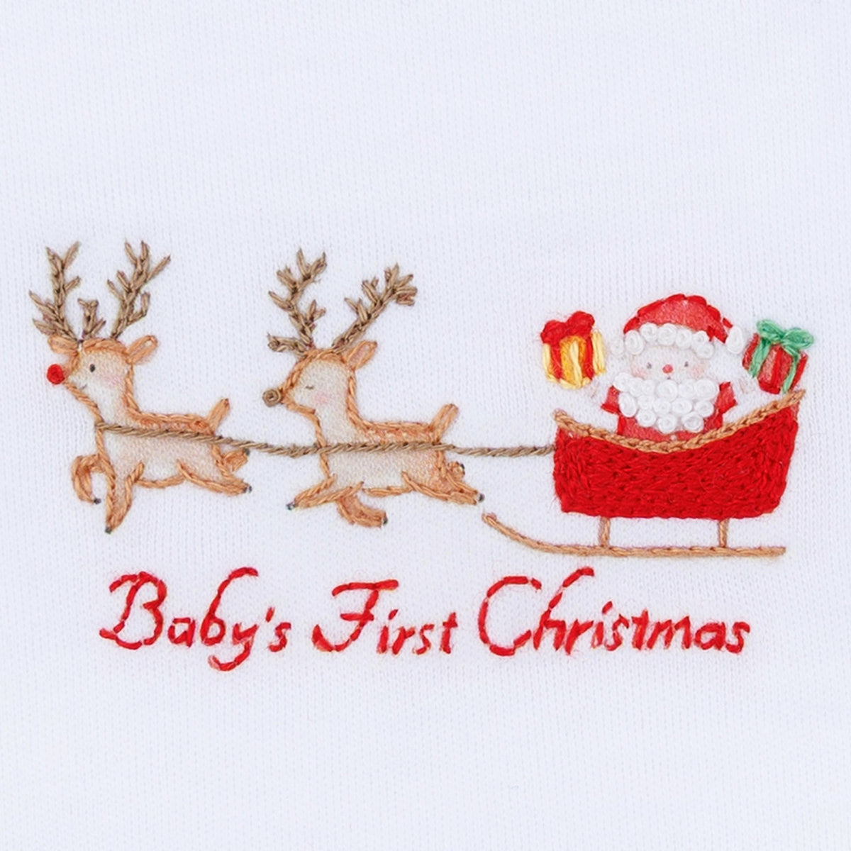 Magnolia Baby_Christmas Magic Baby's First Christmas Bib_7
