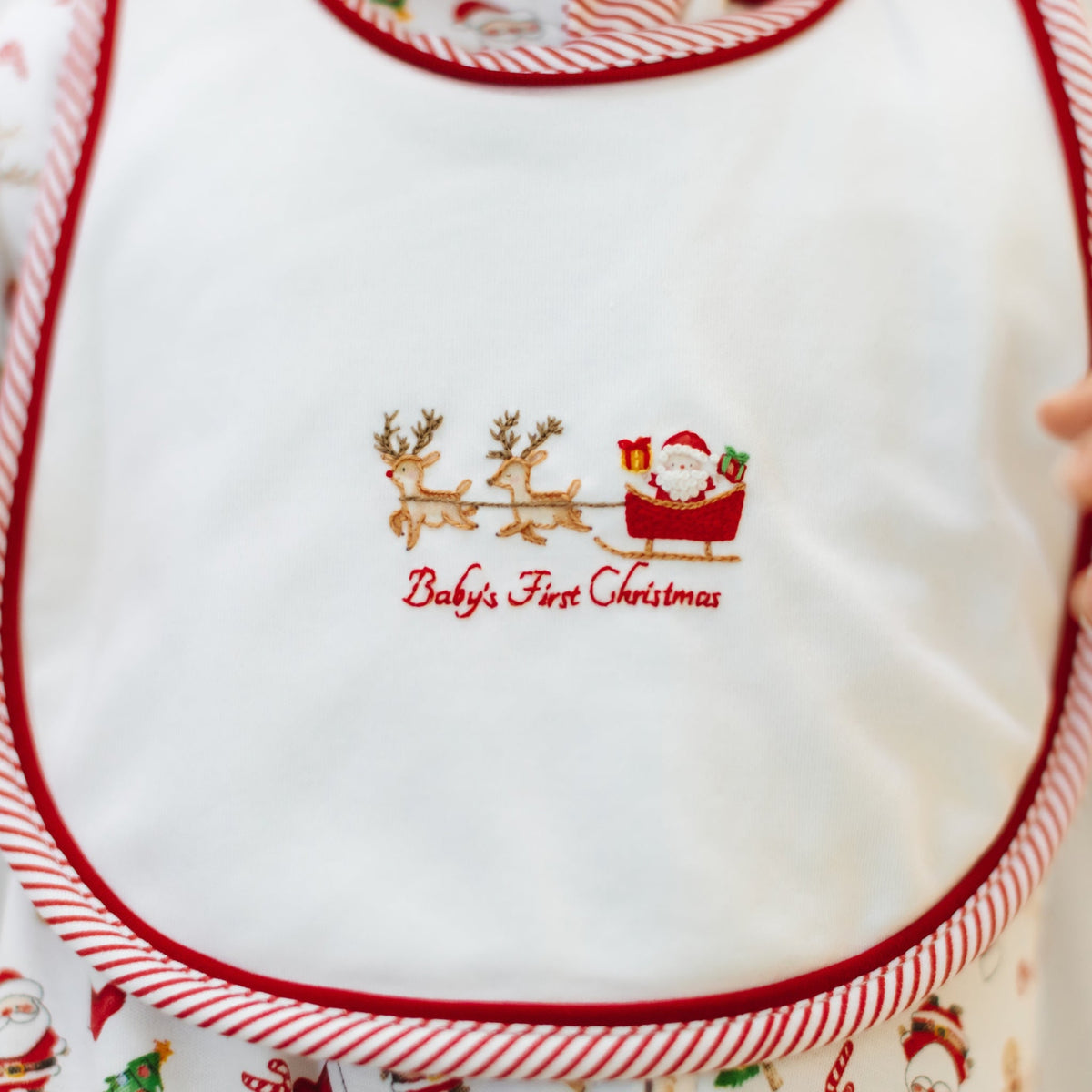 Magnolia Baby_Christmas Magic Baby's First Christmas Bib_1