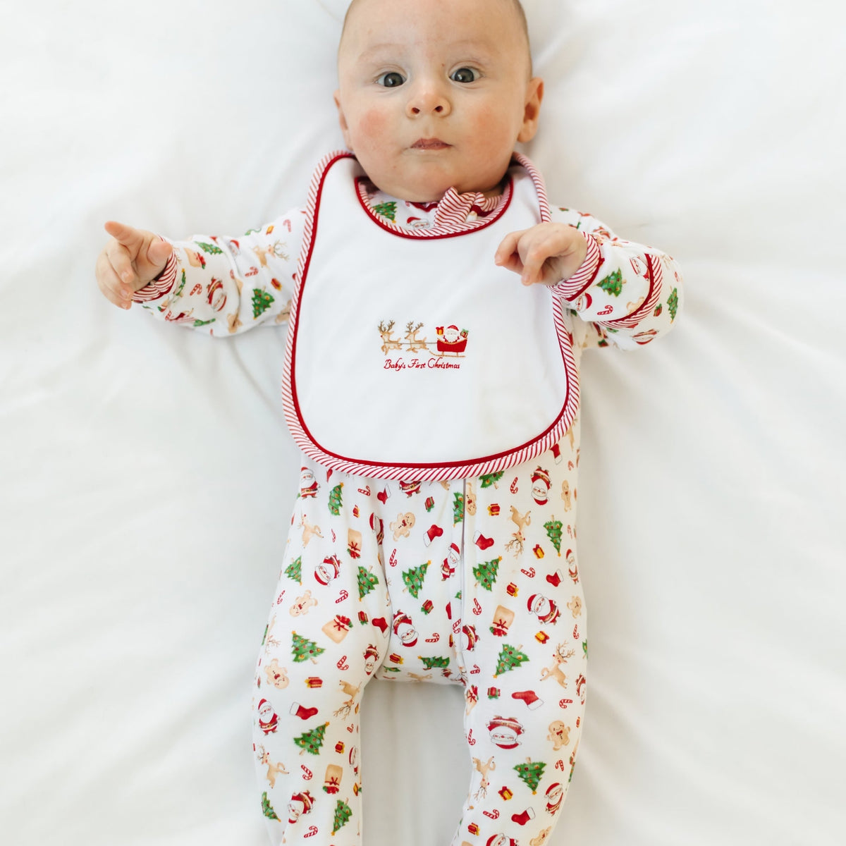 Magnolia Baby_Christmas Magic Baby's First Christmas Bib_2