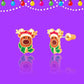 Christmas Reindeer Magic Cutie Stud Earrings - Magnolia BabyEarrings