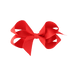 Classic Grosgrain Bow on Clip - 3" Red - Magnolia BabyHair Clip