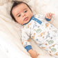Cosmic Dinos 2pc Pant Set - Cobalt Blue - Magnolia Baby2pc Pant Set
