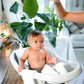 Cotton Muslin Baby Washcloths - White - Pack of 10 - Magnolia BabyBath Accessory