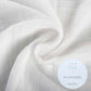 LollyBanks_Cotton Muslin Swaddle Blanket - Beautiful Bows_9
