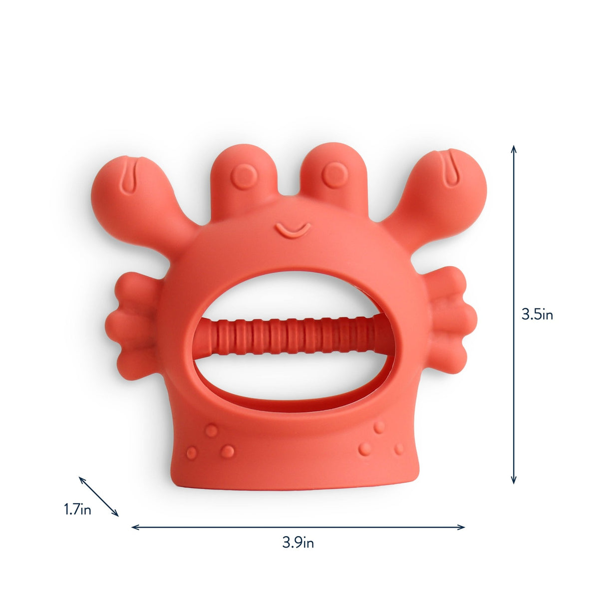 Crab Bitzy Grip™ Teether - Magnolia BabyTeether