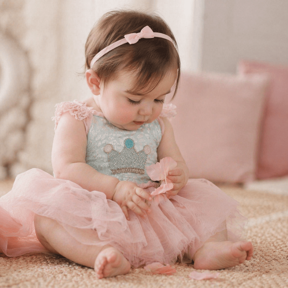 Crown Baby Tutu Dress - Magnolia BabyDress
