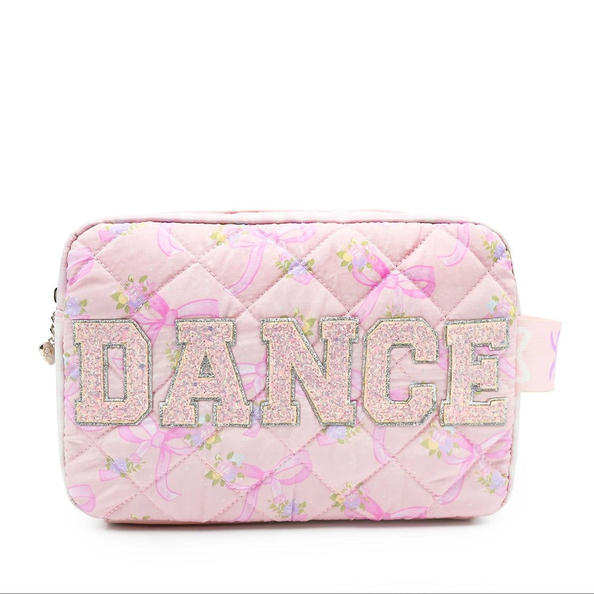 Dance Floral Print Quilted Pouch - Magnolia BabyBag