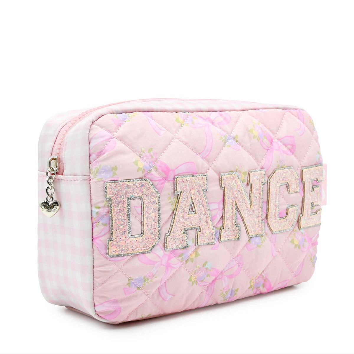 Dance Floral Print Quilted Pouch - Magnolia BabyBag
