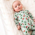 Deck the Wheels Zip Footie - Magnolia BabyFootie
