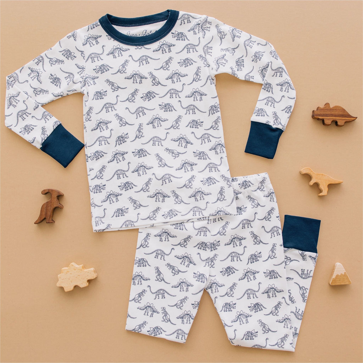 Dino Digs Long Pajamas by Luna & Arlo - Luna and ArloLong Pajamas