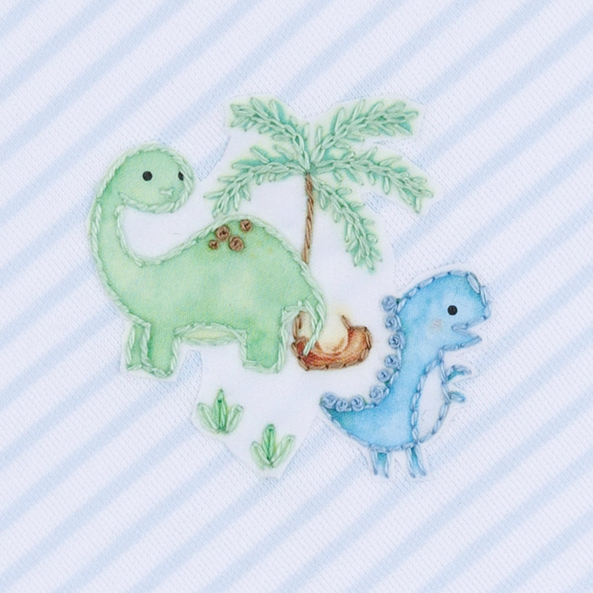 Dino - Land Embroidered Bubble - Magnolia BabyBubble