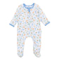 Dino - Land Print Zip Footie - Magnolia BabyFootie