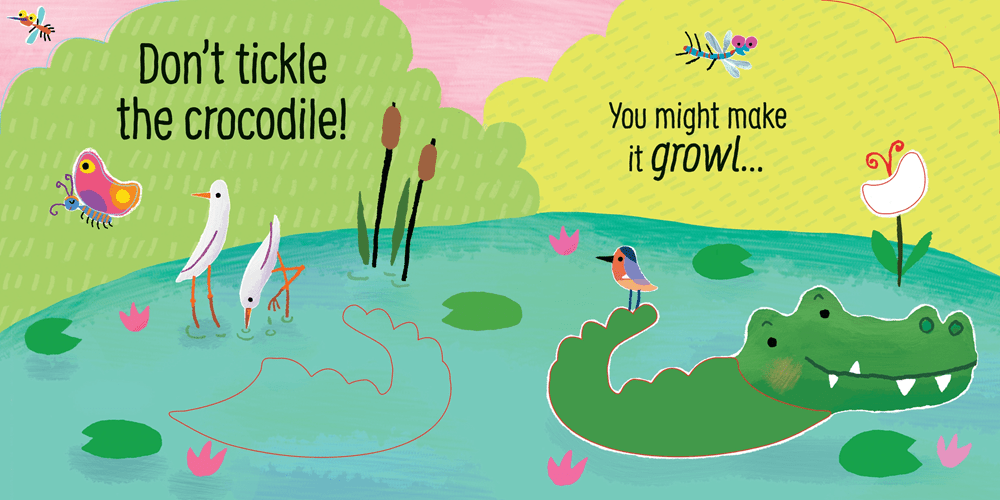 Don't Tickle The Crocodile! - Magnolia BabyBook