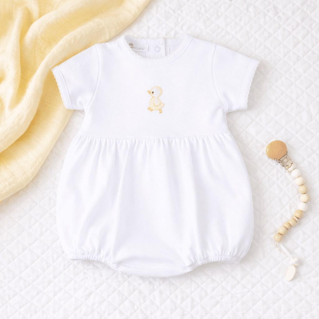 Downy Ducklings Embroidered Bubble - Magnolia BabyBubble