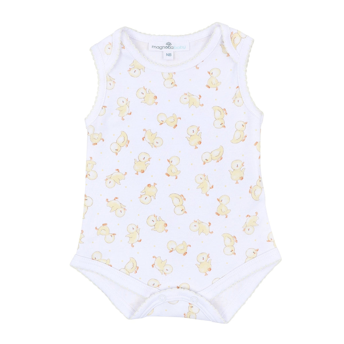 Downy Ducklings Print Bodysuit - Magnolia BabyBodysuit