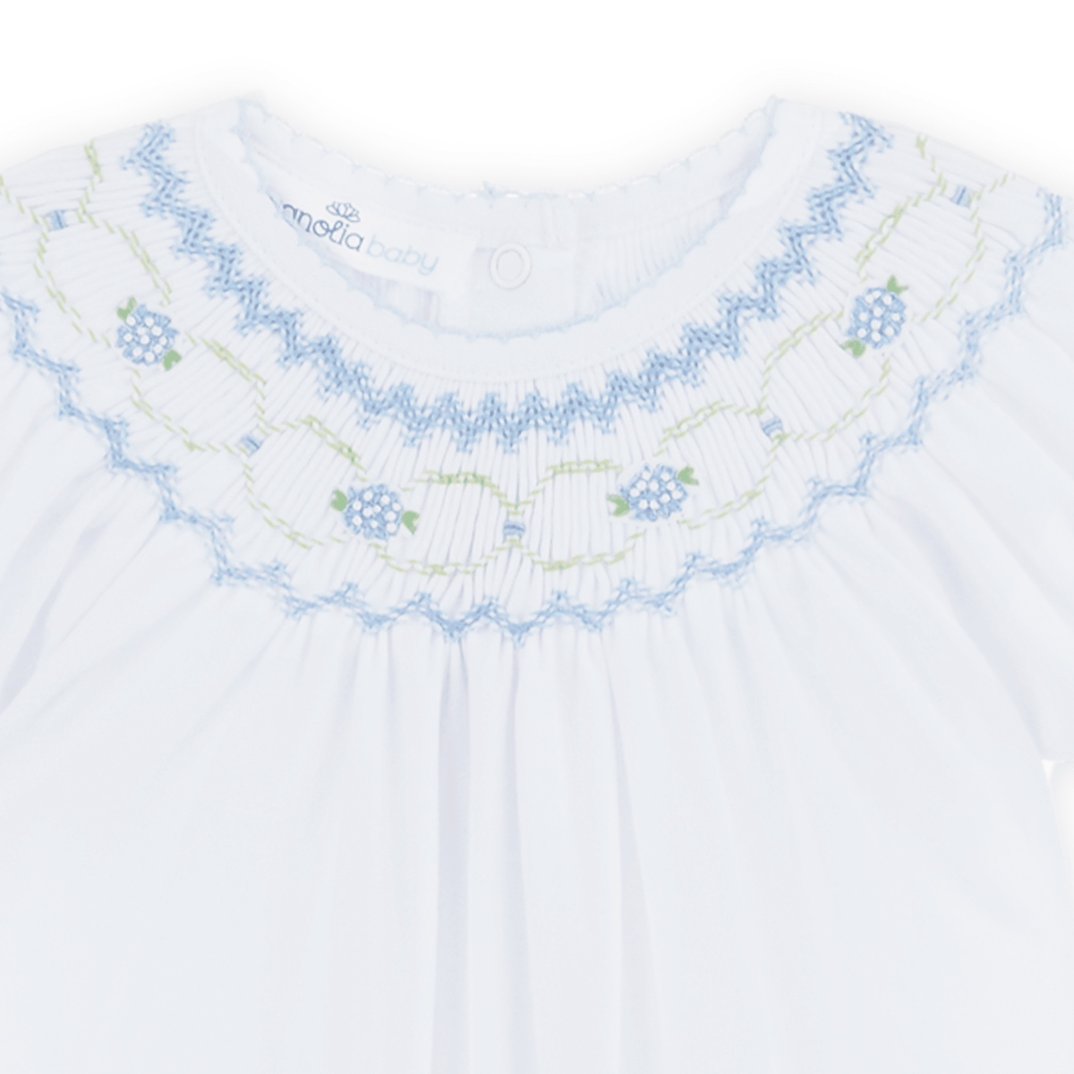 Magnolia Baby_Dreamy Hydrangeas Bishop Gown_3