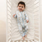 Luna and Arlo_Duck and Hound Zip Playsuit_1