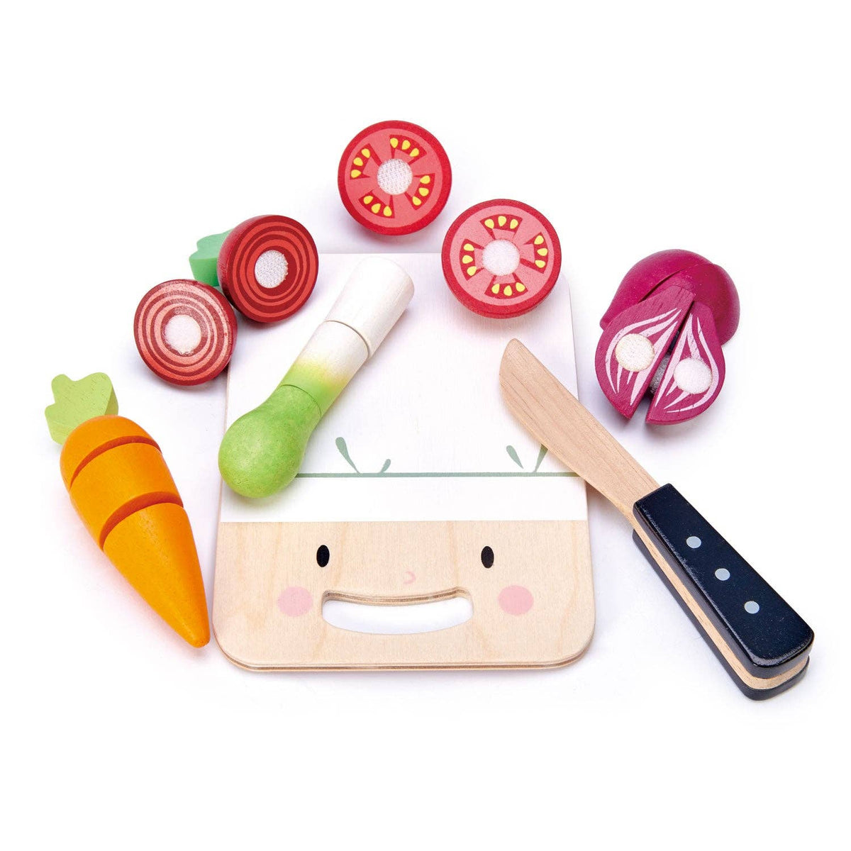 Eat Your Veggies Pajamas + Chef Set Gift Set - Magnolia BabyGift Set