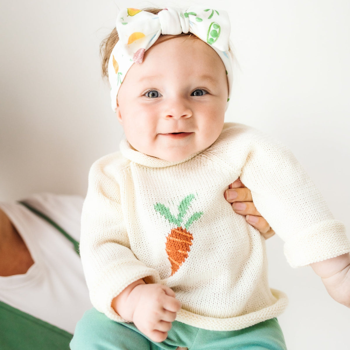 Eat your Veggies! Rollneck Sweater - Magnolia BabyPullover