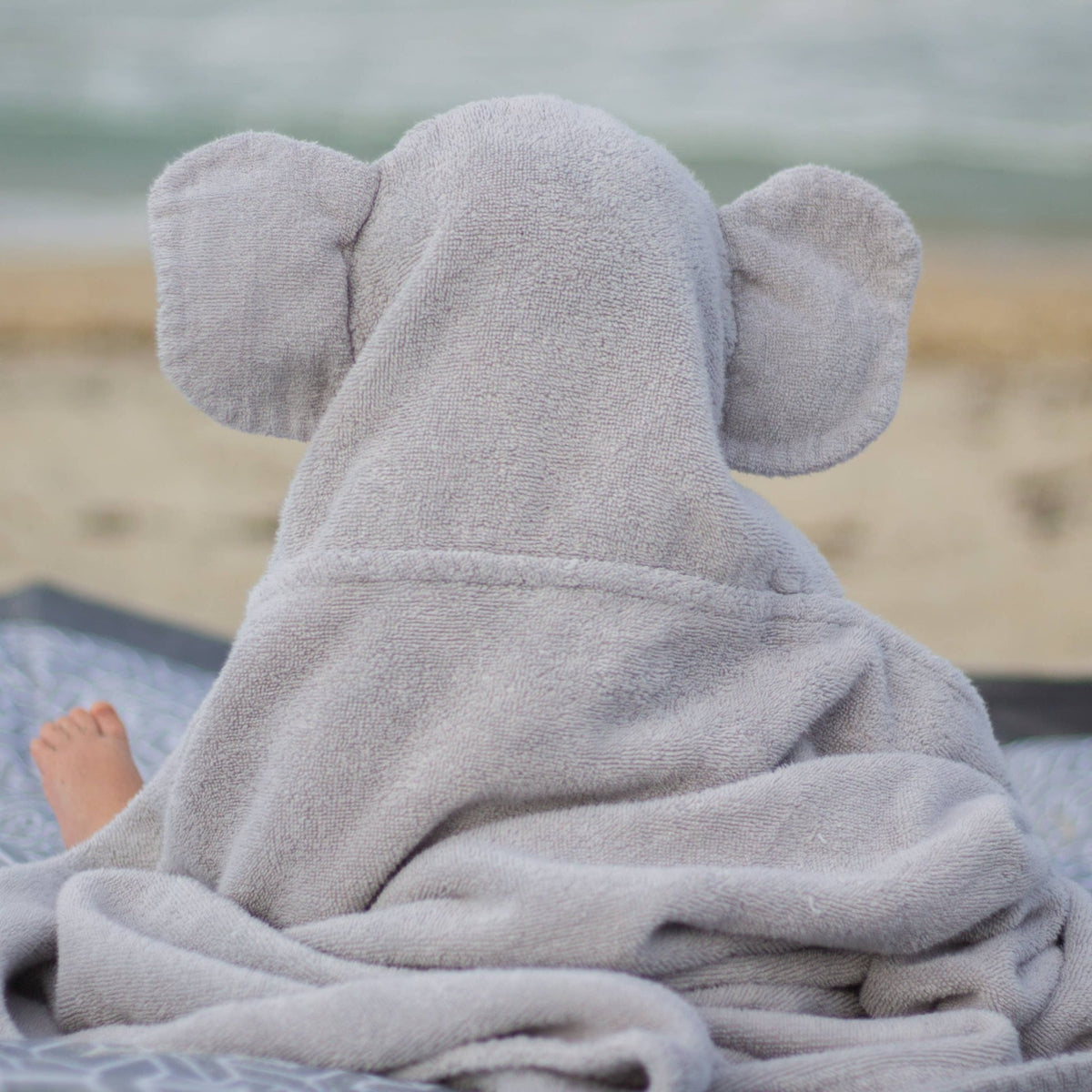 Elephant Hooded Towel - Magnolia BabyHooded Towel