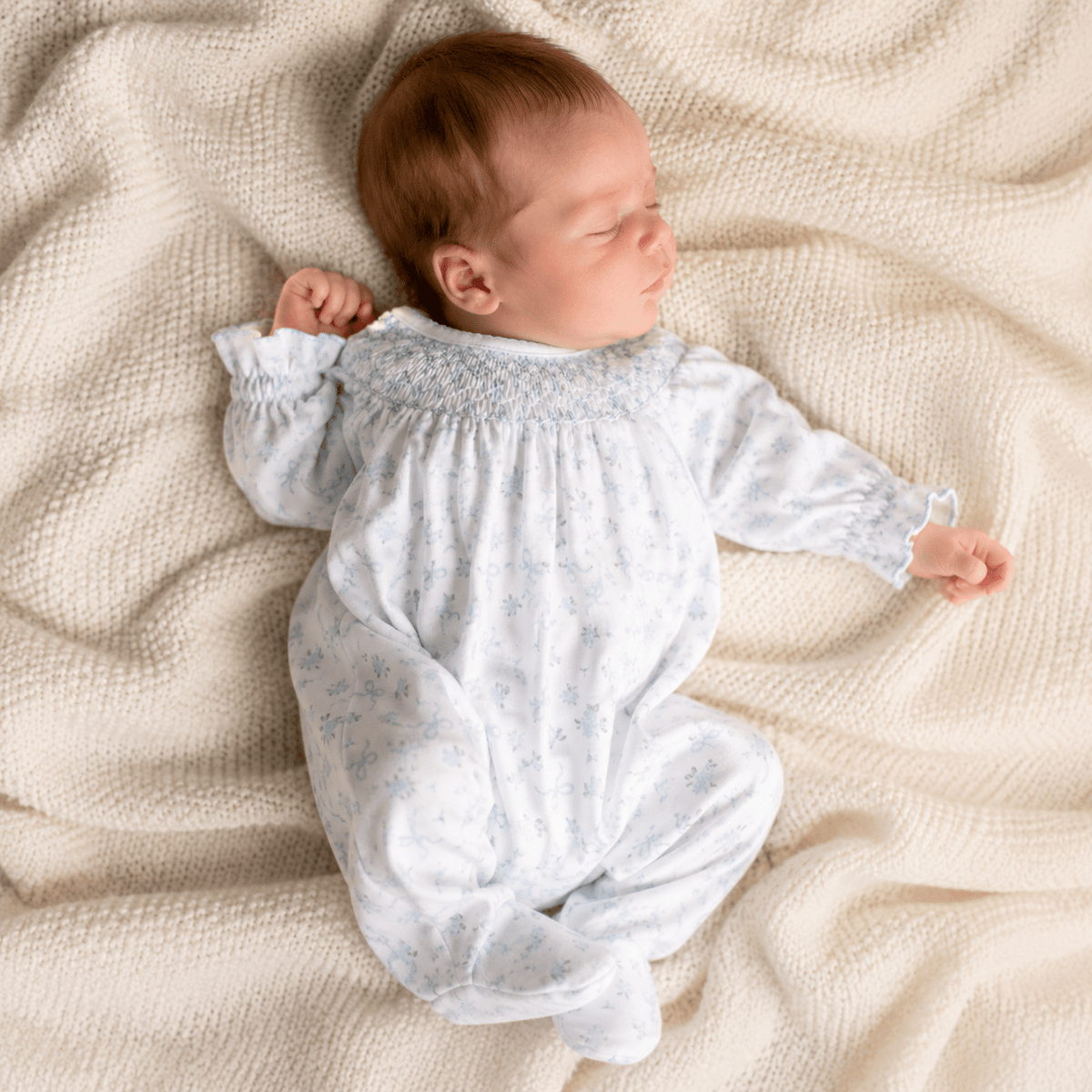 Eloise's Classics Bishop Footie - Magnolia BabyFootie